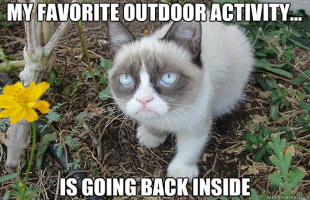 Favorite outdoor activity