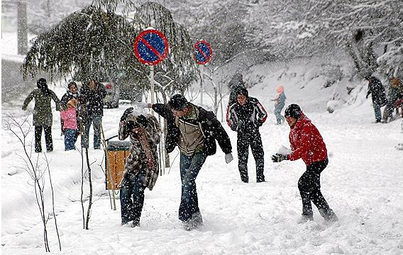 Tehran- Iran Snow