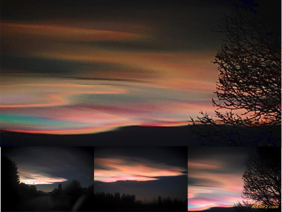 Polar Stratospheric Cloud (Pearl Cloud)