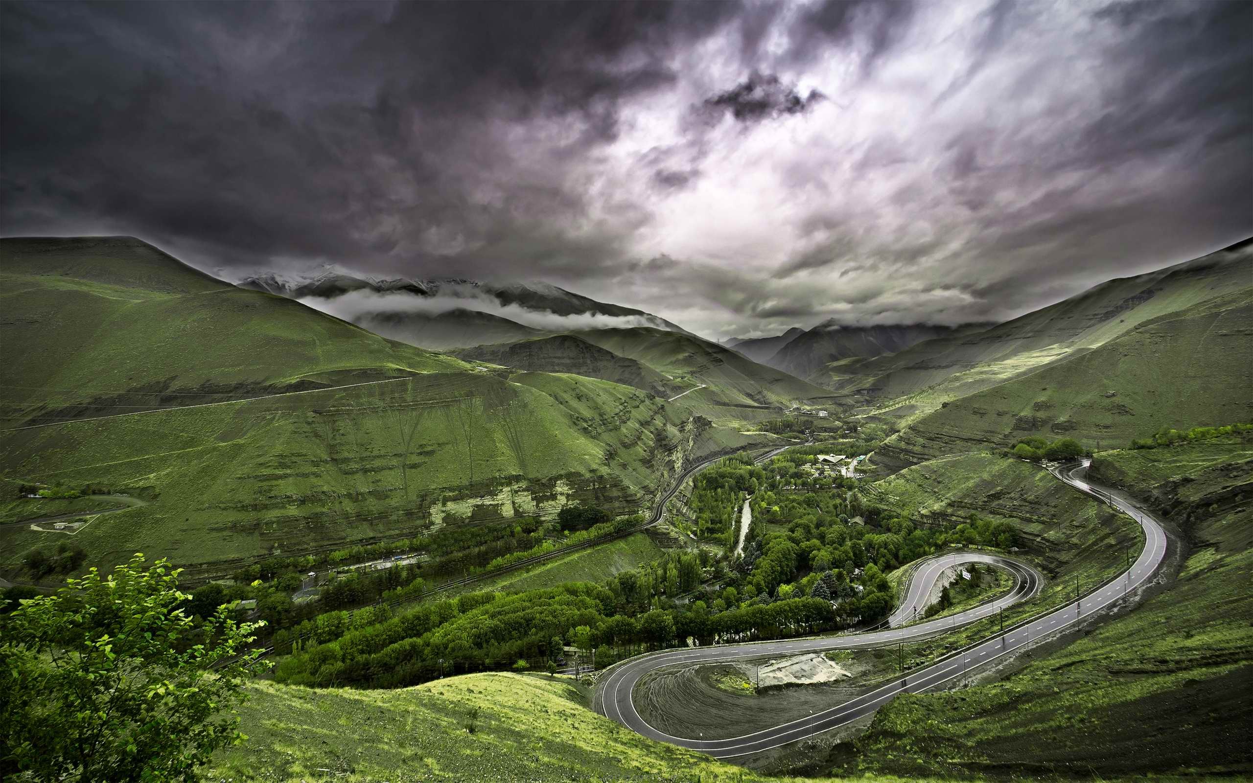 Beautiful clouds over Iran