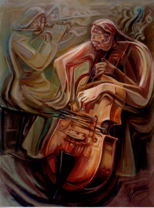 Women playing music